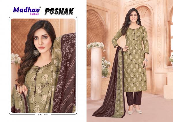 Madhav Poshak Vol 1 Cotton Printed Dress Material Collection